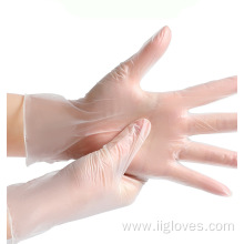 Clear Food Cooking Bacteria Plastic PVC Vinyl Gloves
